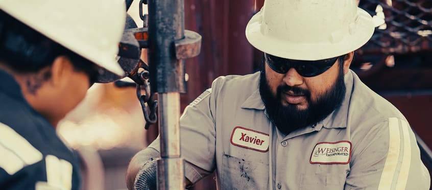 Weisinger Incorporated  -  well drilling contractor